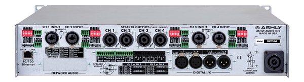 NXP3.04 NETWORK POWER AMPLIFIER 4 X 3000W @ 2 OHMS WITH PROTEA DIGITAL SIGNAL PROCESSING
